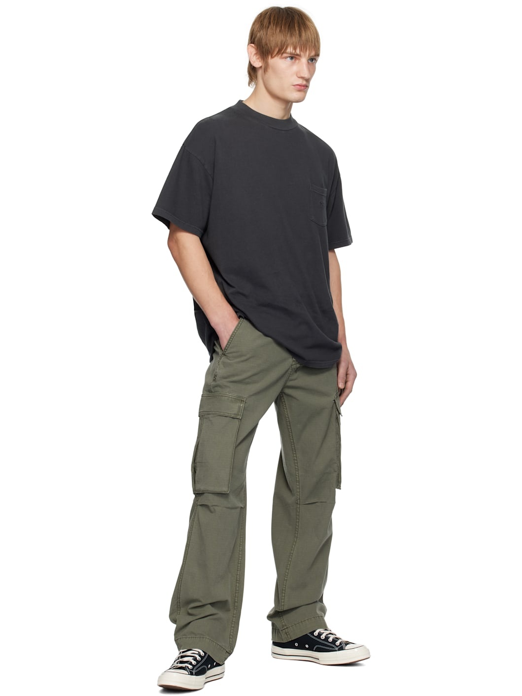 Ksubi Black Est Pocket T-shirt | REVERSIBLE