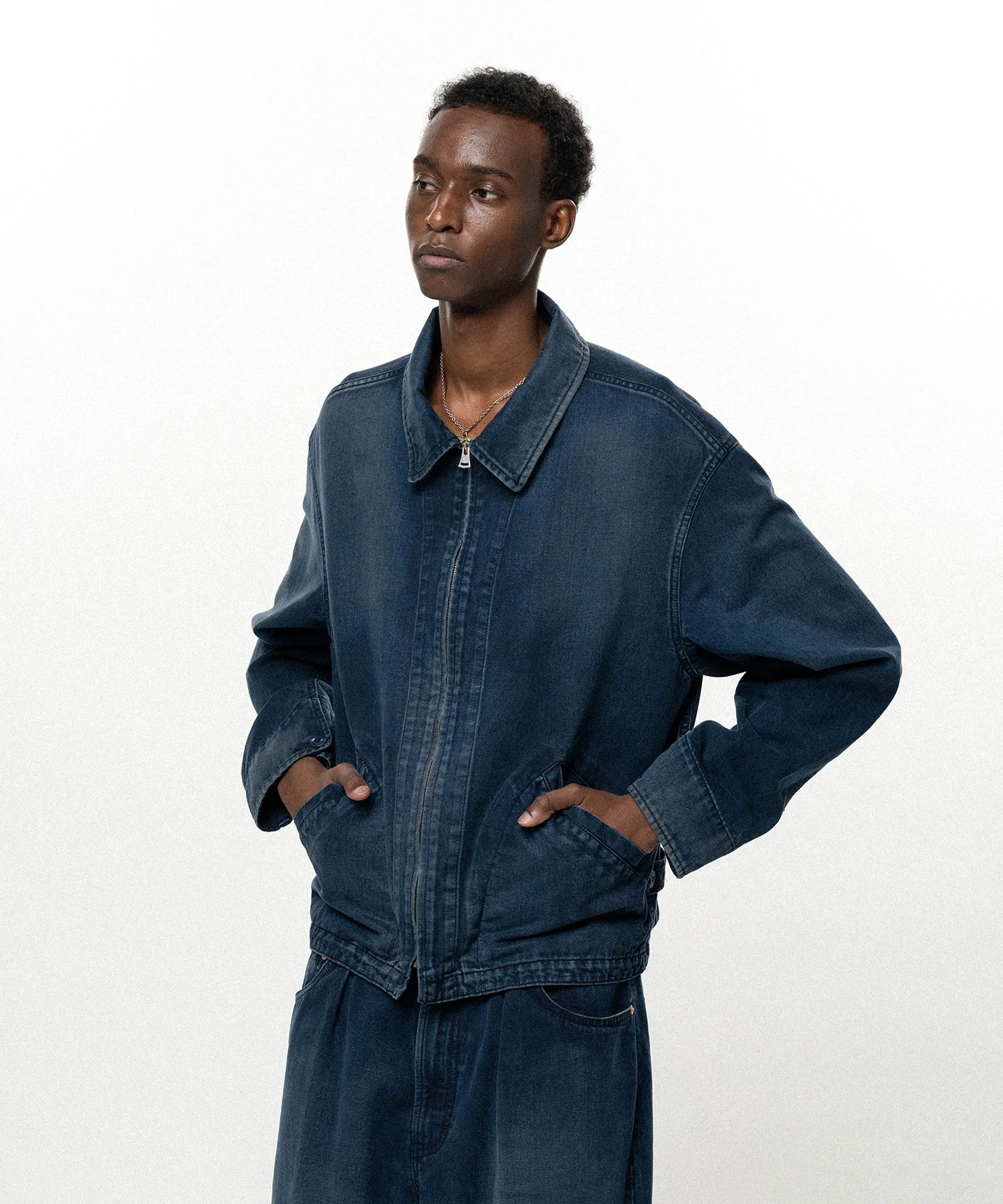 Tencel Denim Drizzler Jacket - 1