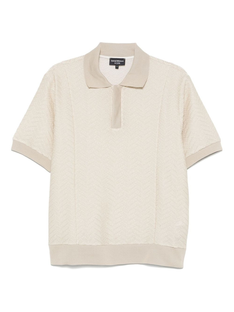 knitted polo shirt 1