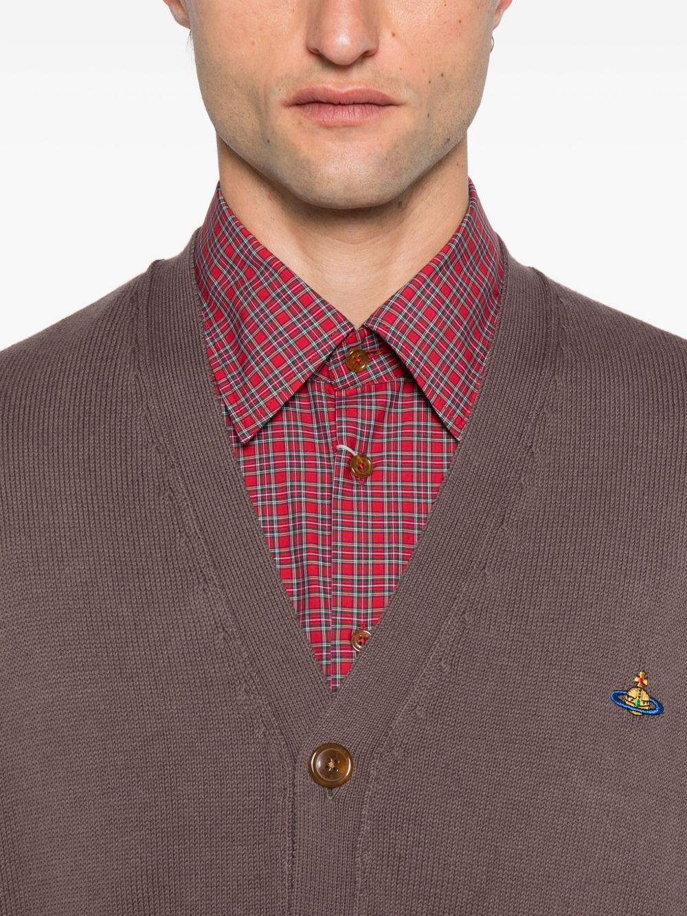 V-neck cardigan - 5