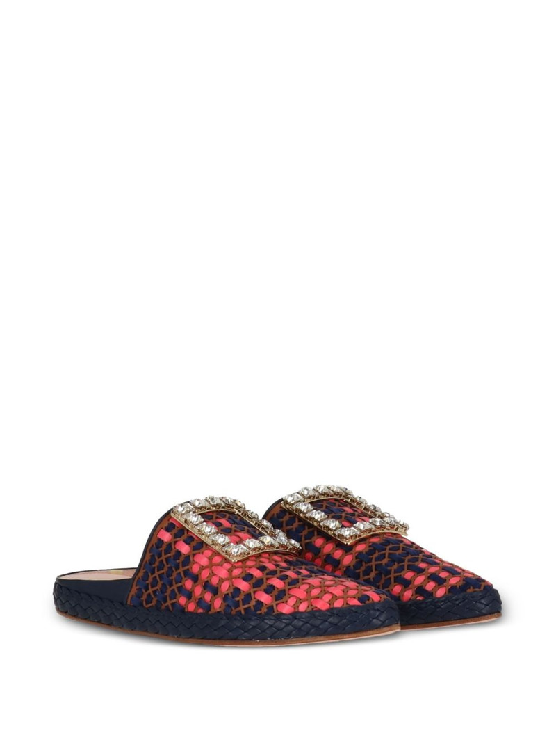 Roger Vivier buckle-detail mules outlook