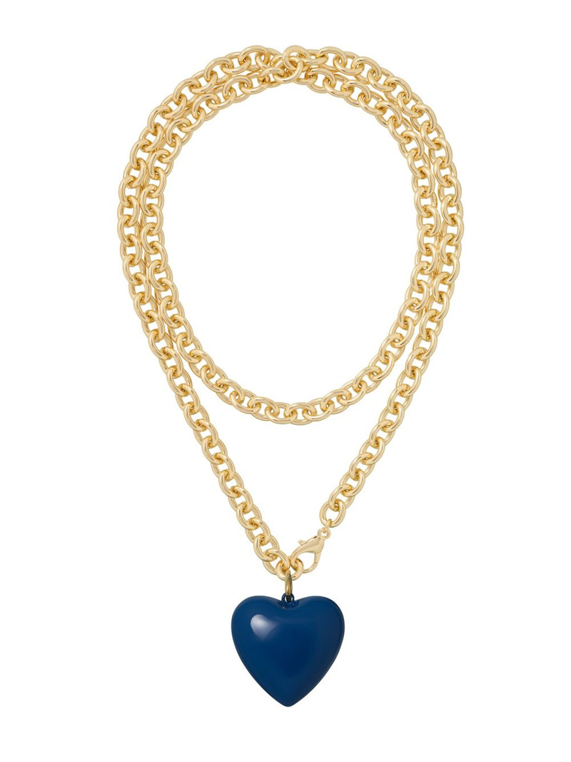 ROXANNE ASSOULIN Big Puffy Heart Charm necklace outlook