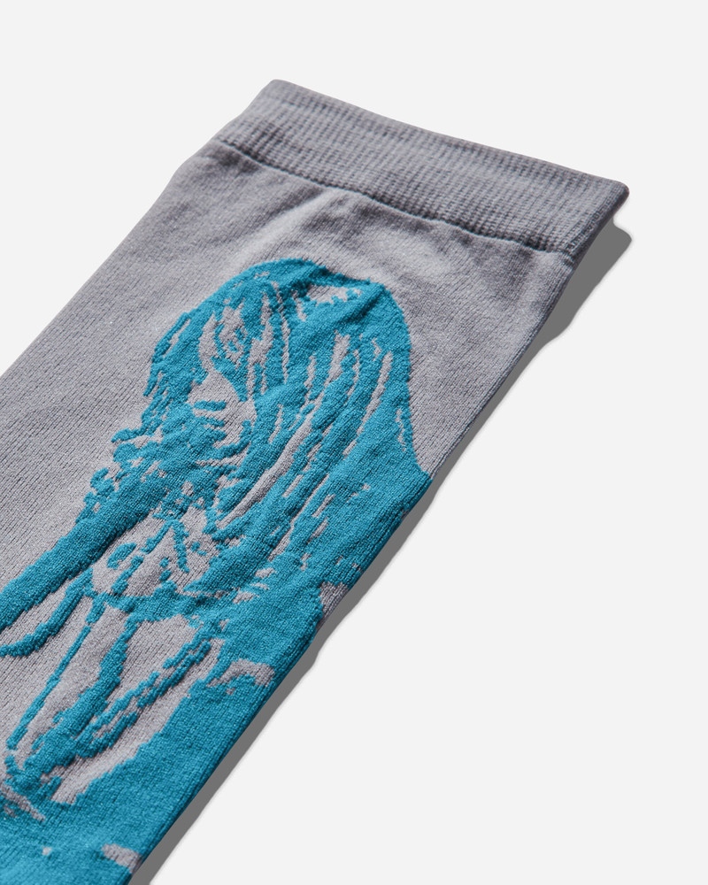 Women's Hysteric Times Sheer High Socks Grey 3