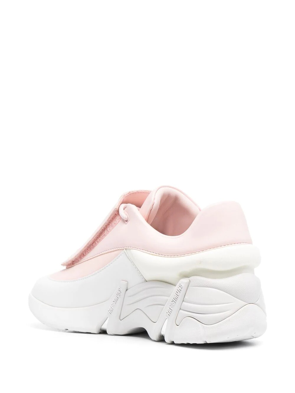 two-tone oversize-sole sneakers - 3