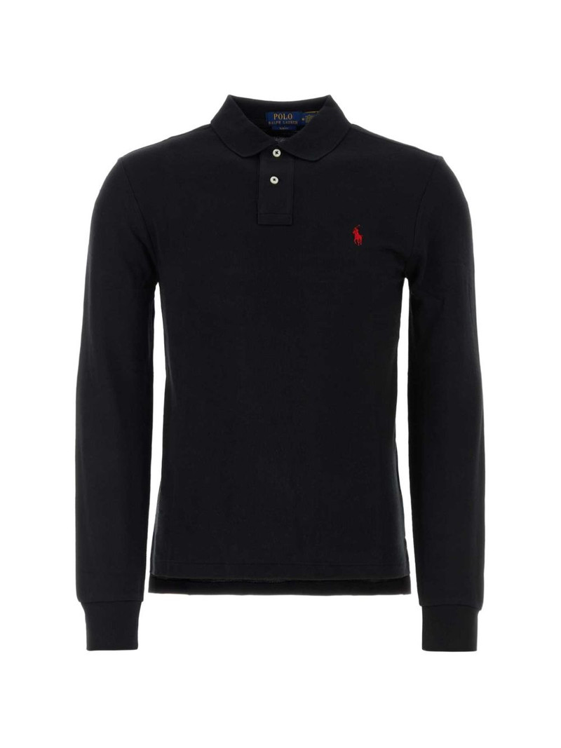 long-sleeve polo shirt 1