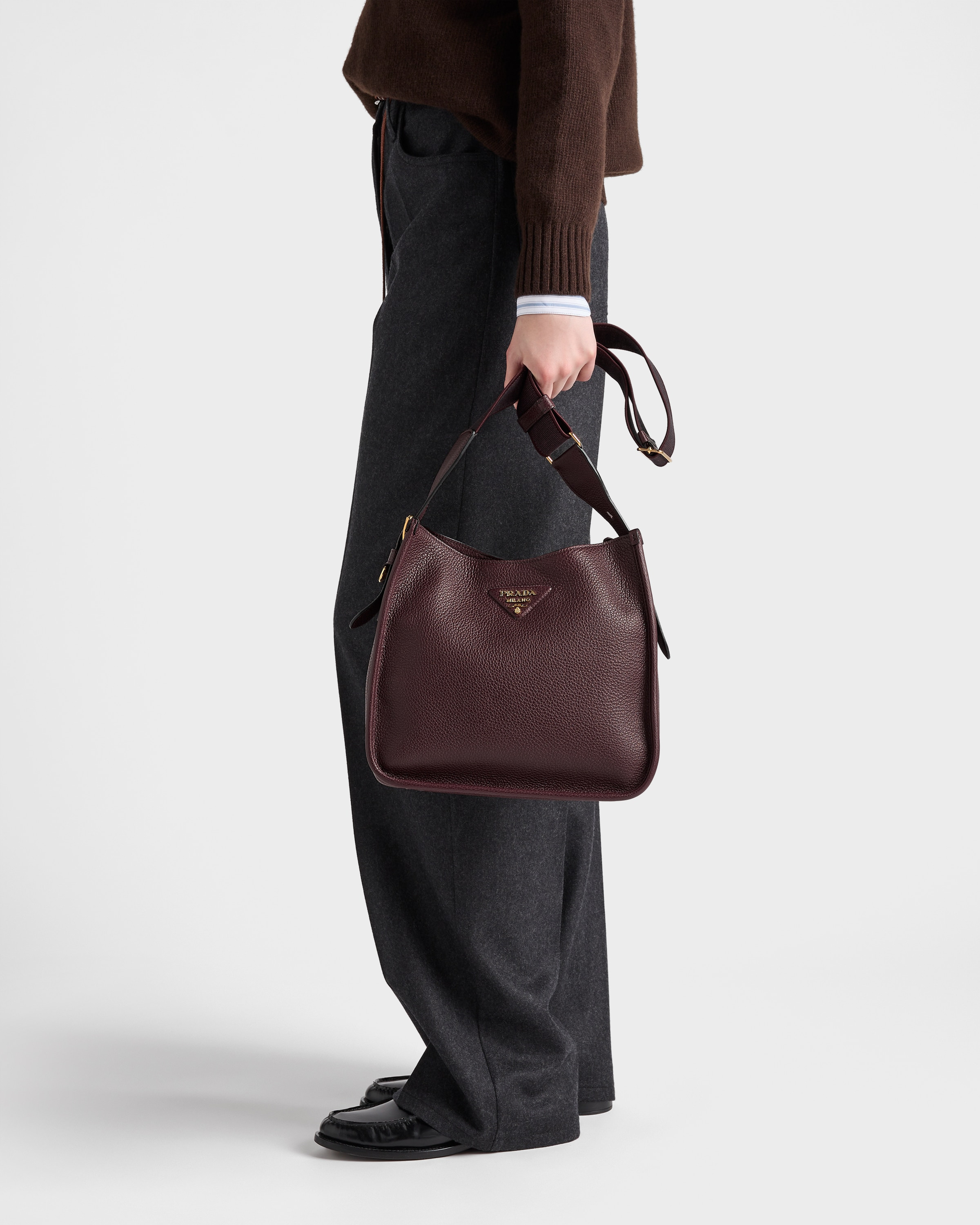 Medium leather bag - 2