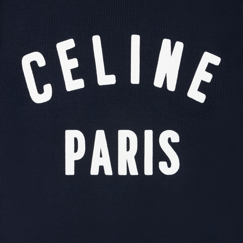 celine paris crew neck sweater in cotton 4