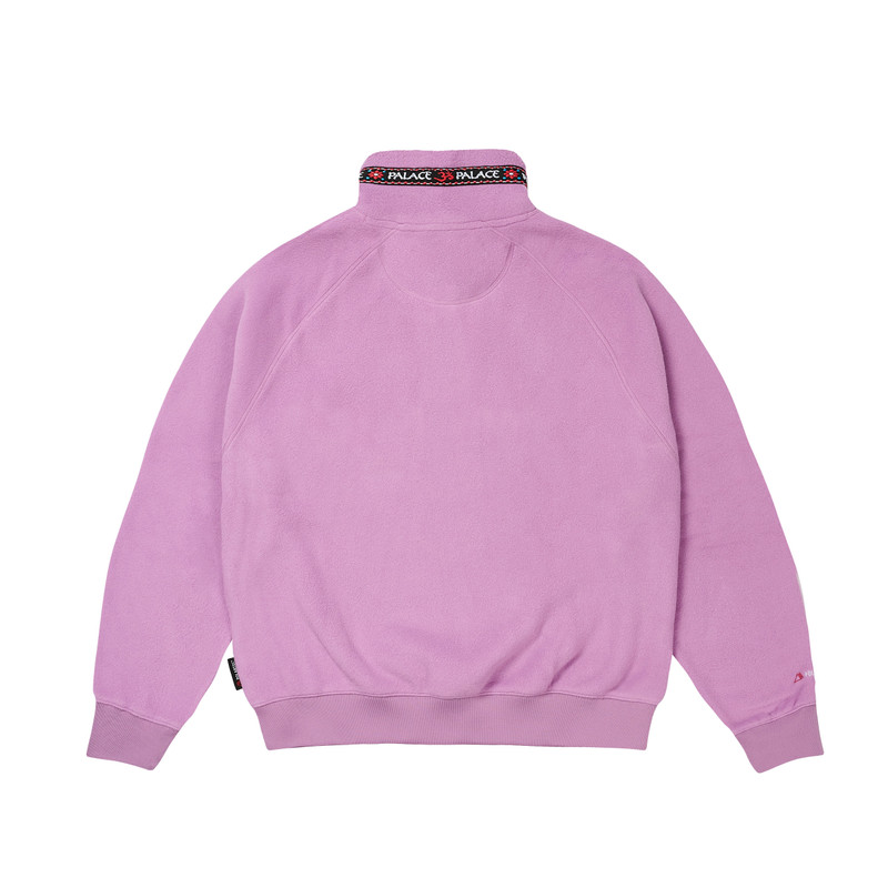 PALACE POLARTEC OM 1/4 ZIP PURPLE outlook