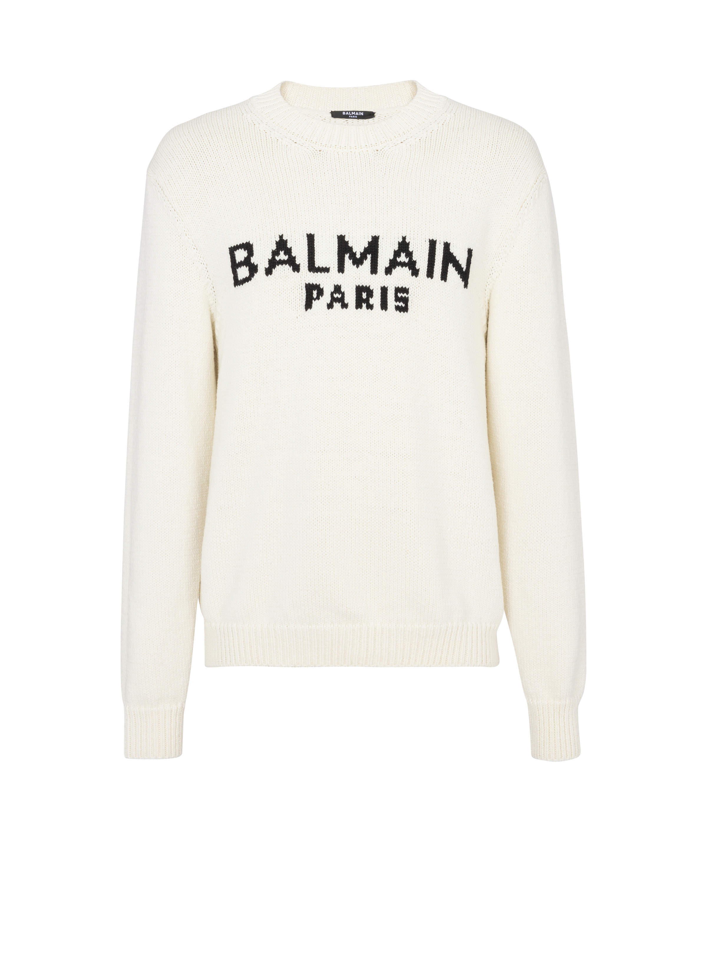 Balmain merino knit jumper - 1