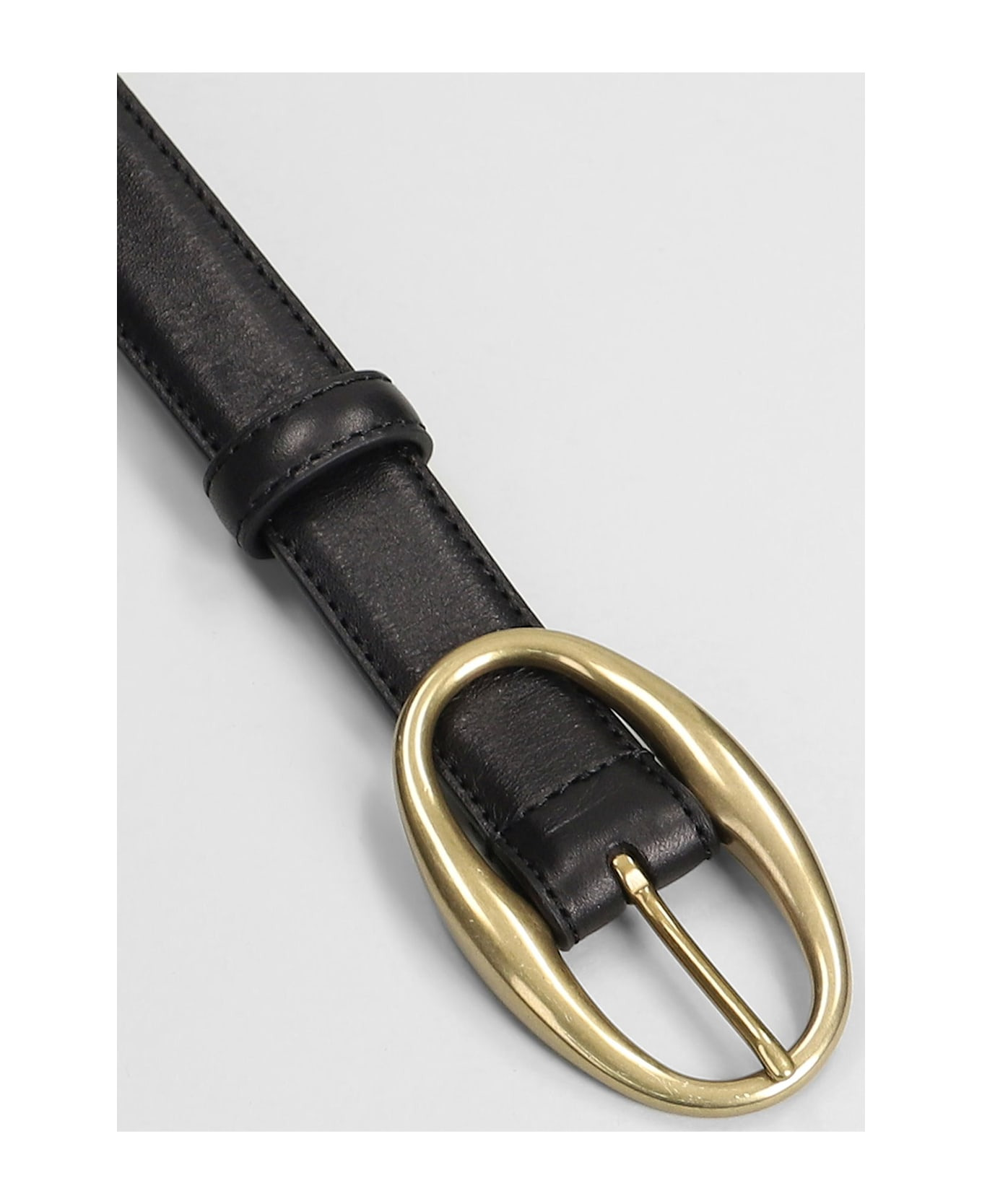 Belts In Black Leather - 2