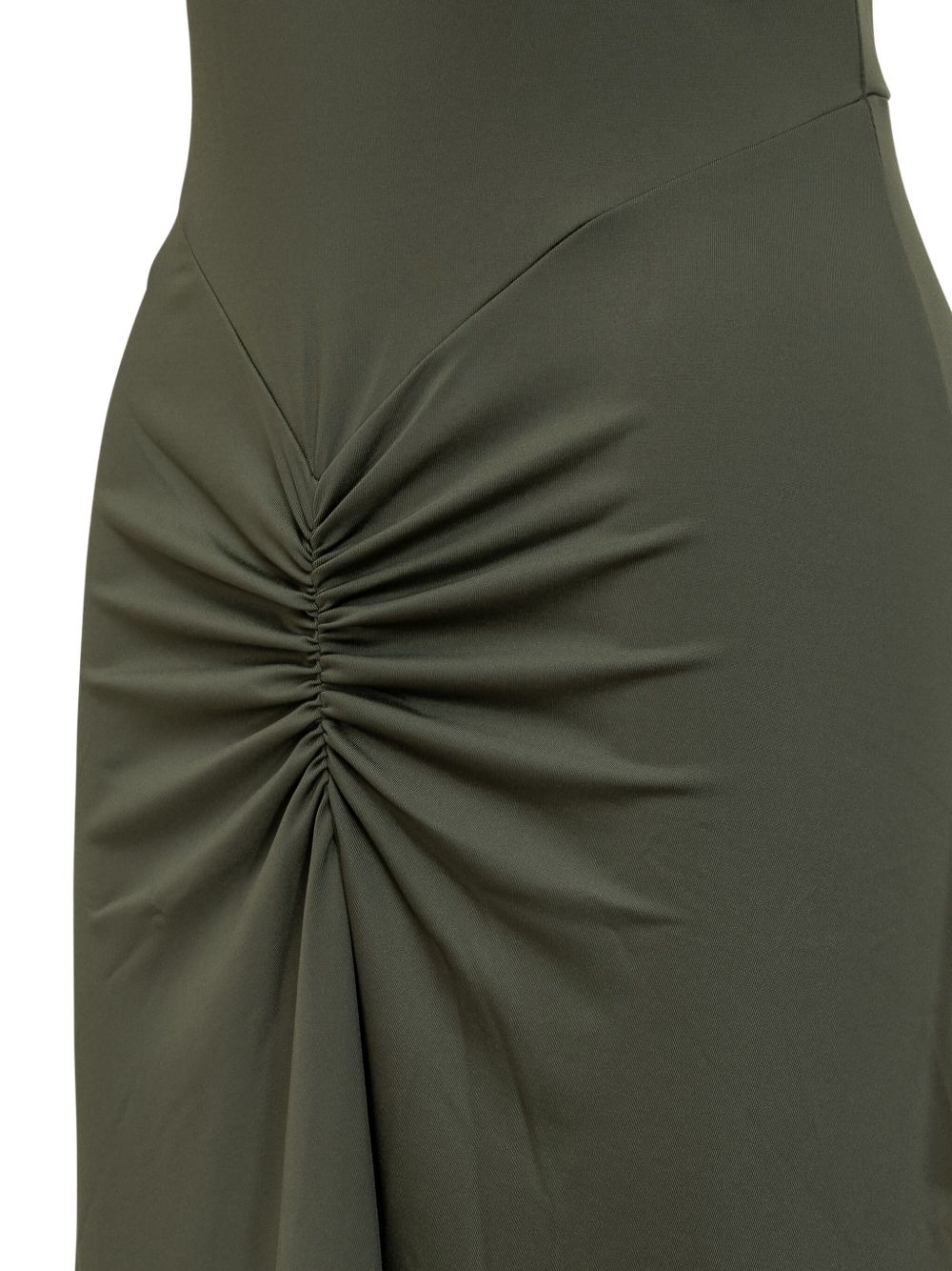 gathered midi dress - 3
