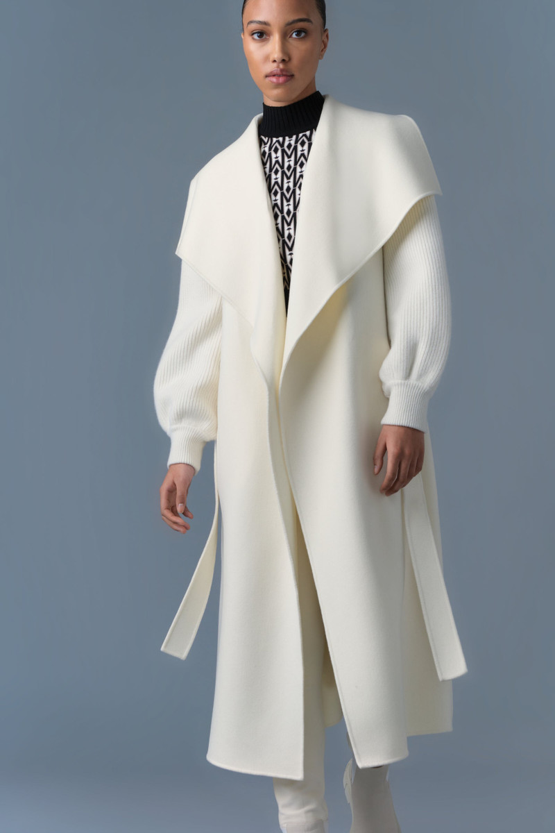 MAI-NV Double-Face Wool Wrap Coat 5