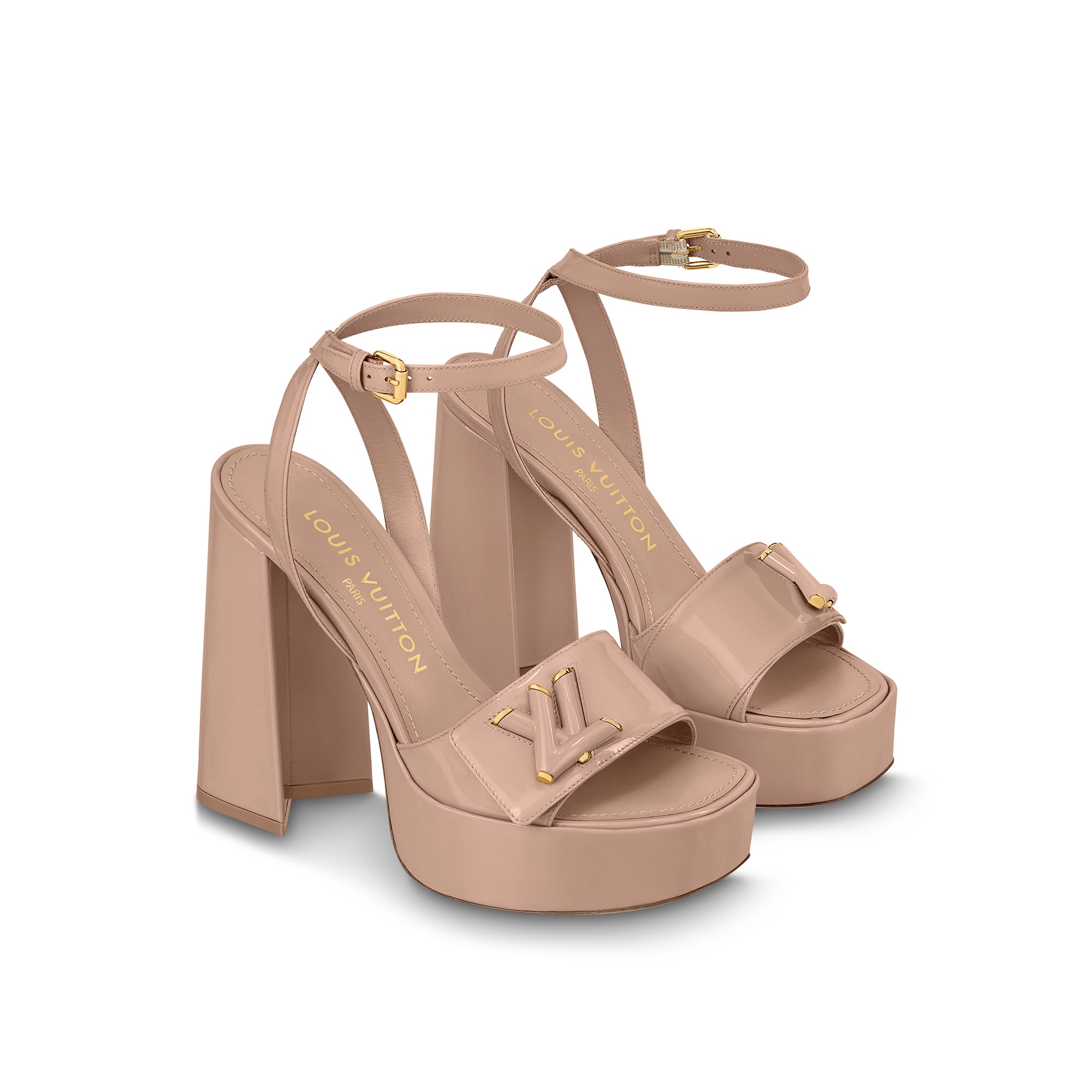 Louis vuitton horizon platform sandal hotsell