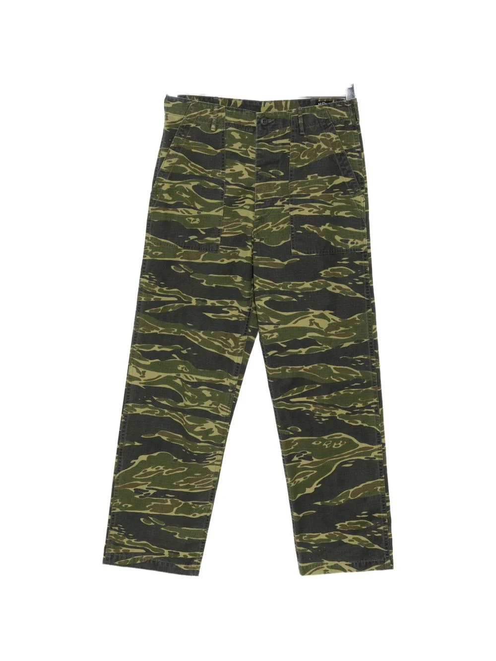 CAMOUFLAGE-PRINT TROUSERS - 1