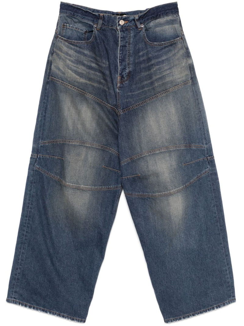 logo-patch jeans 1