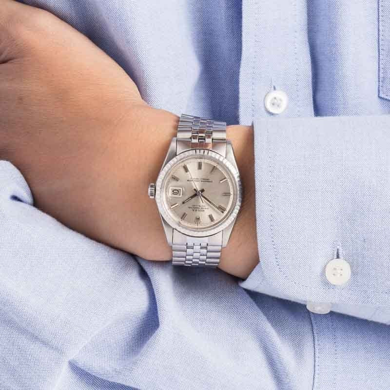 Rolex Datejust Ref 1603 Silver Dial - 5