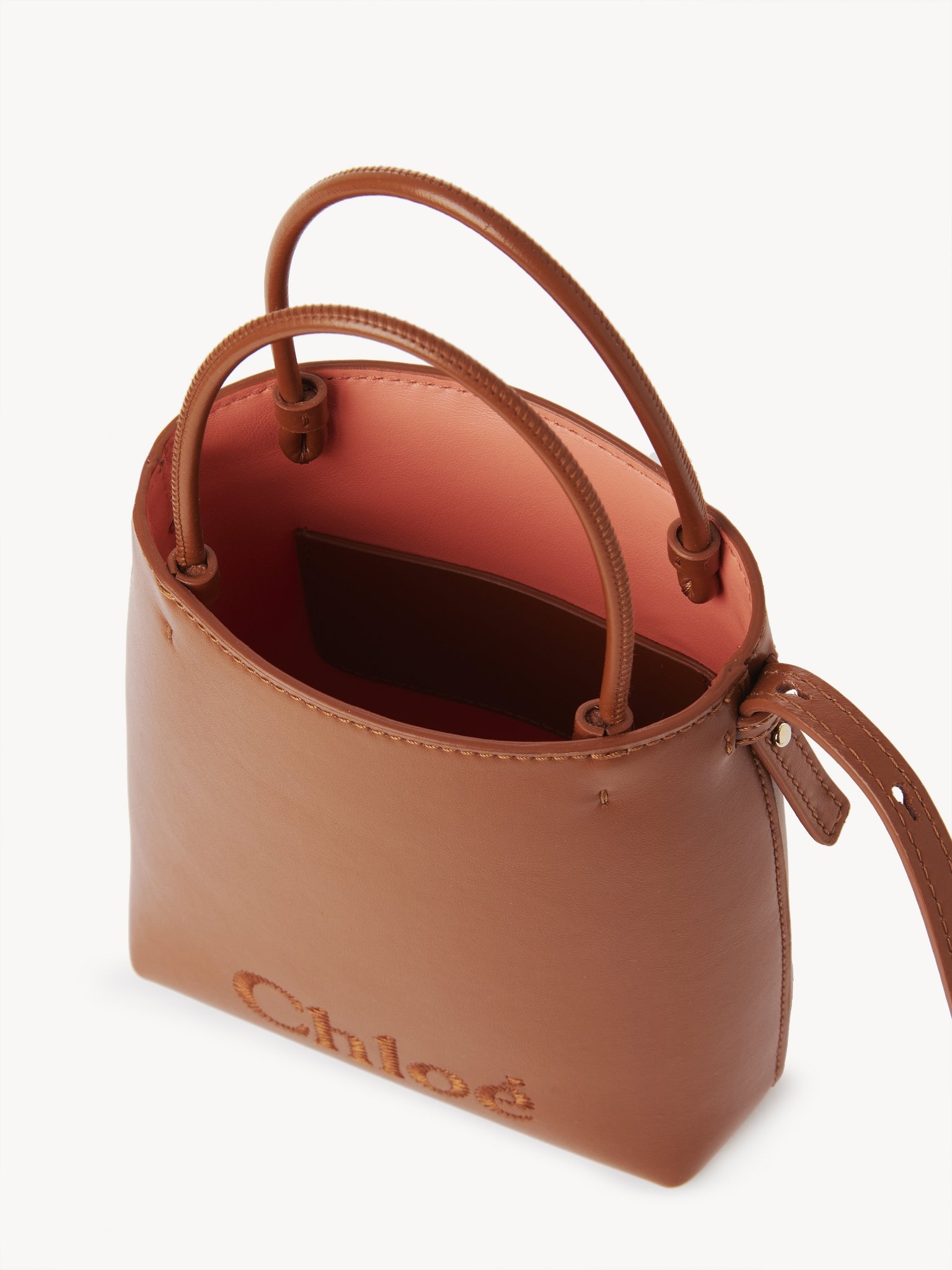 Chloé CHLOÉ SENSE MICRO TOTE BAG | REVERSIBLE