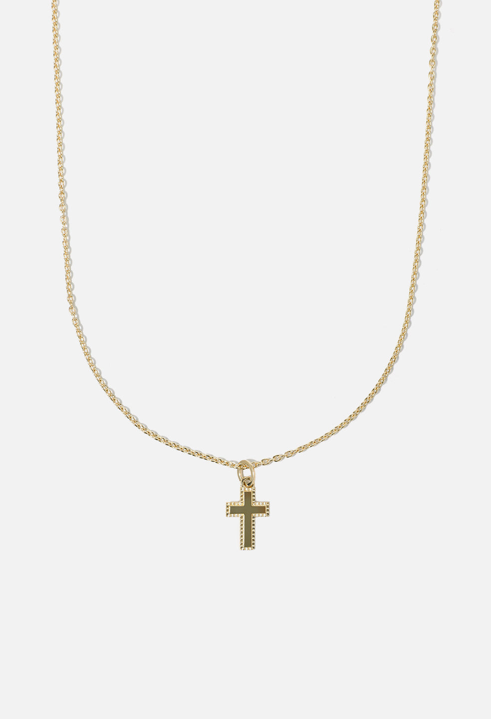 JOHN ELLIOTT X M.A.R.S CROSS PENDANT NECKLACE - 2