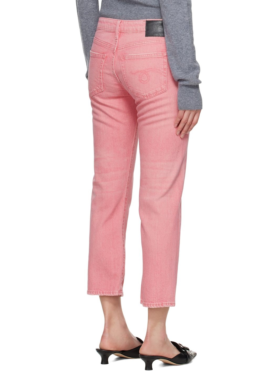 Pink Boy Straight Jeans - 3