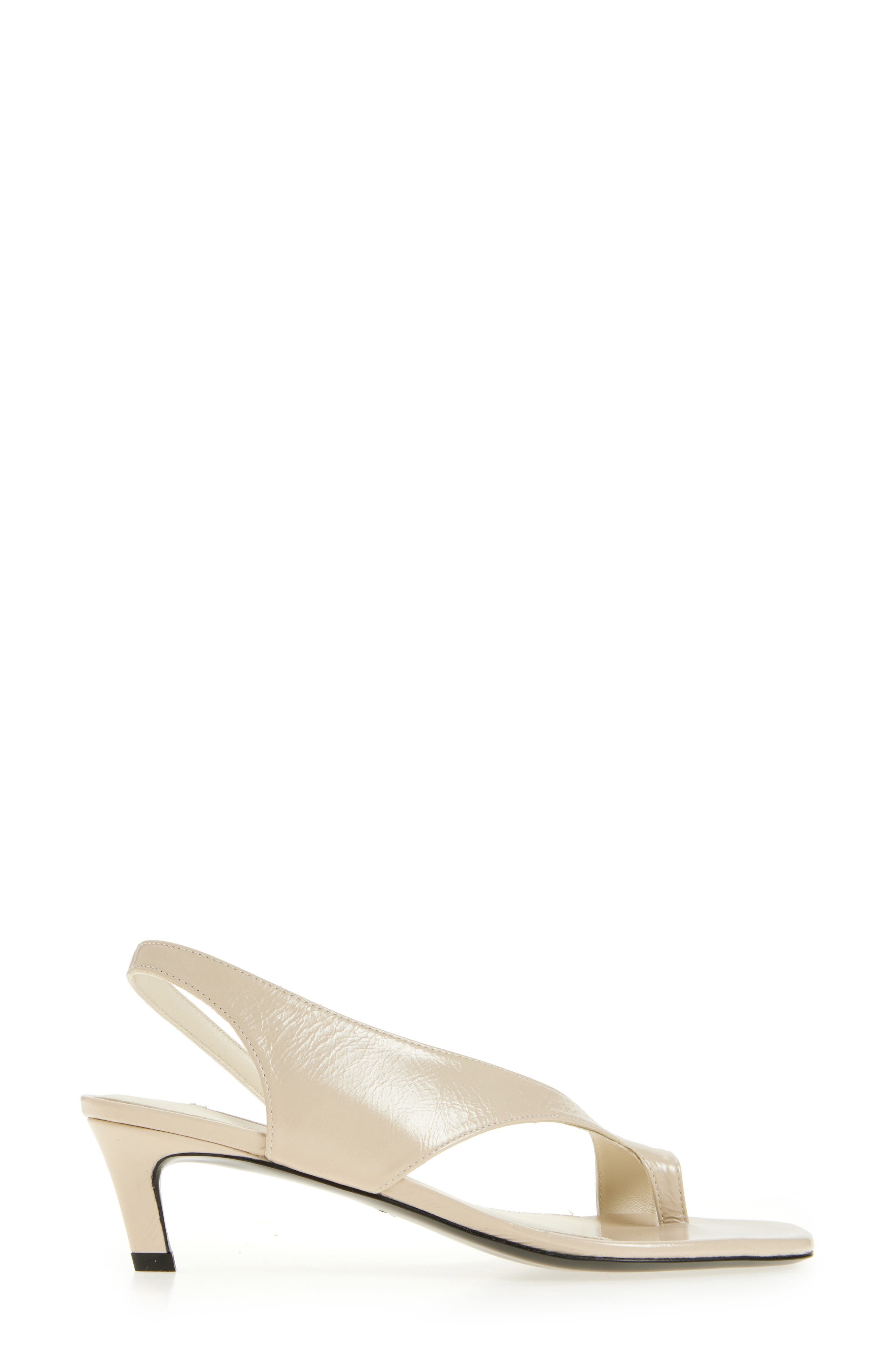 TOTEME Kitten Heel Toe Loop Sandal at Nordstrom - 3