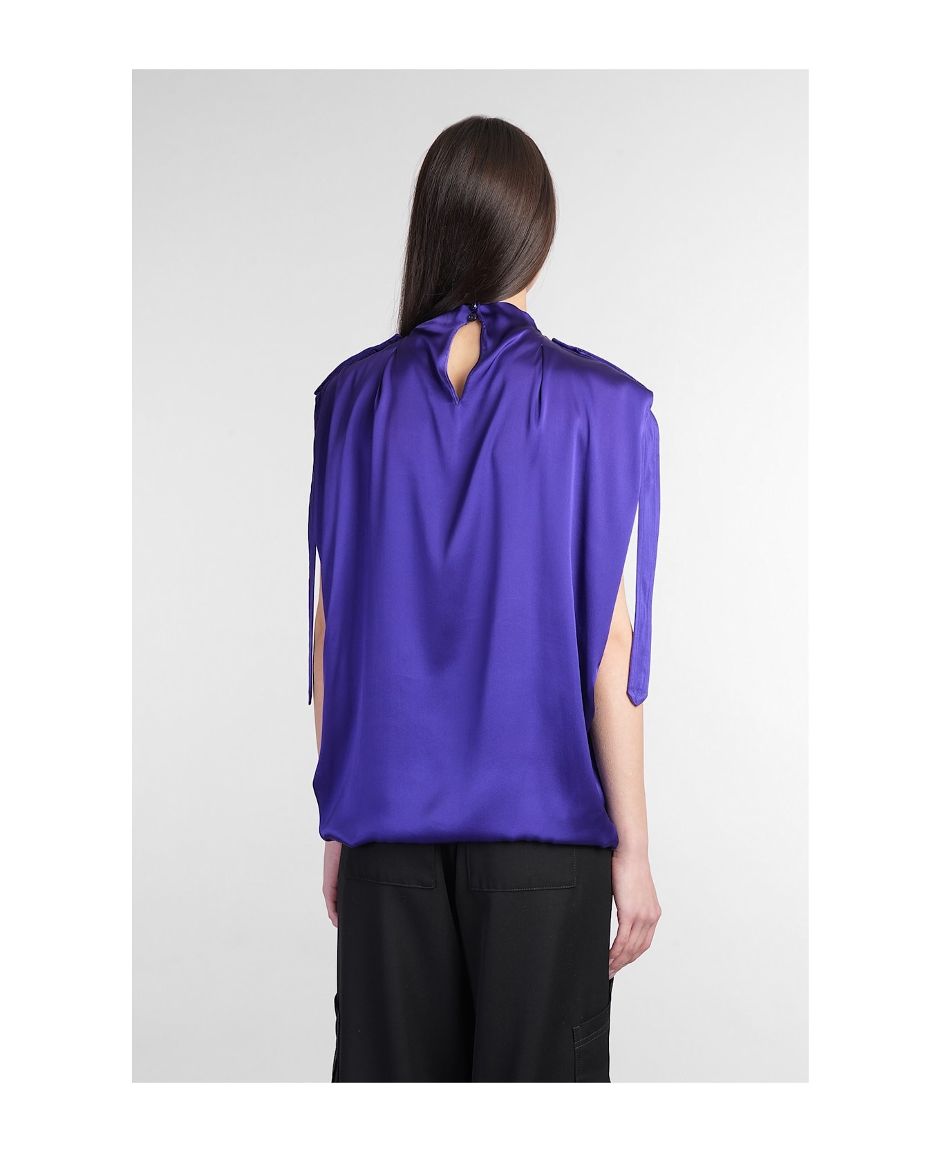 Topwear In Viola Acetate - 3