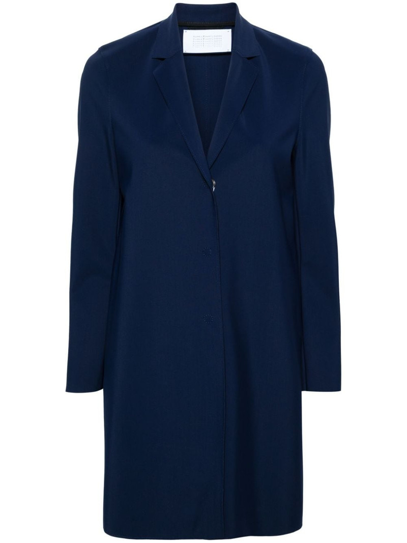 single-breasted scuba coat 1
