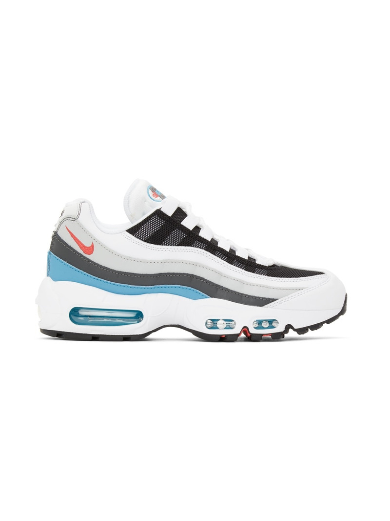 Red & Black Air Max 95 Sneakers - 1