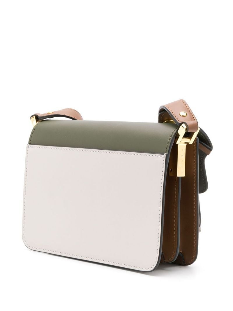 Marni - Trunk Shoulder Bag - Women - Cotton/Calf Leather/Calf Leather/Steel/Brass - One Size - Grey