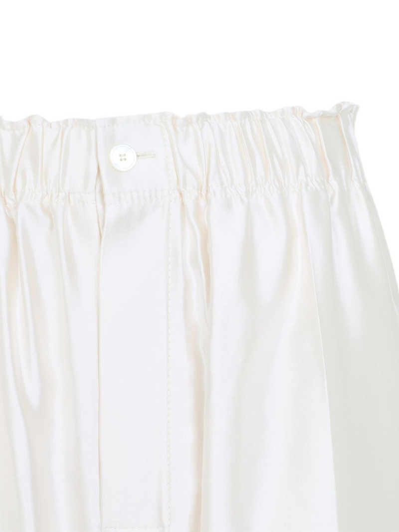 elasticated-waist wide-leg trousers 3