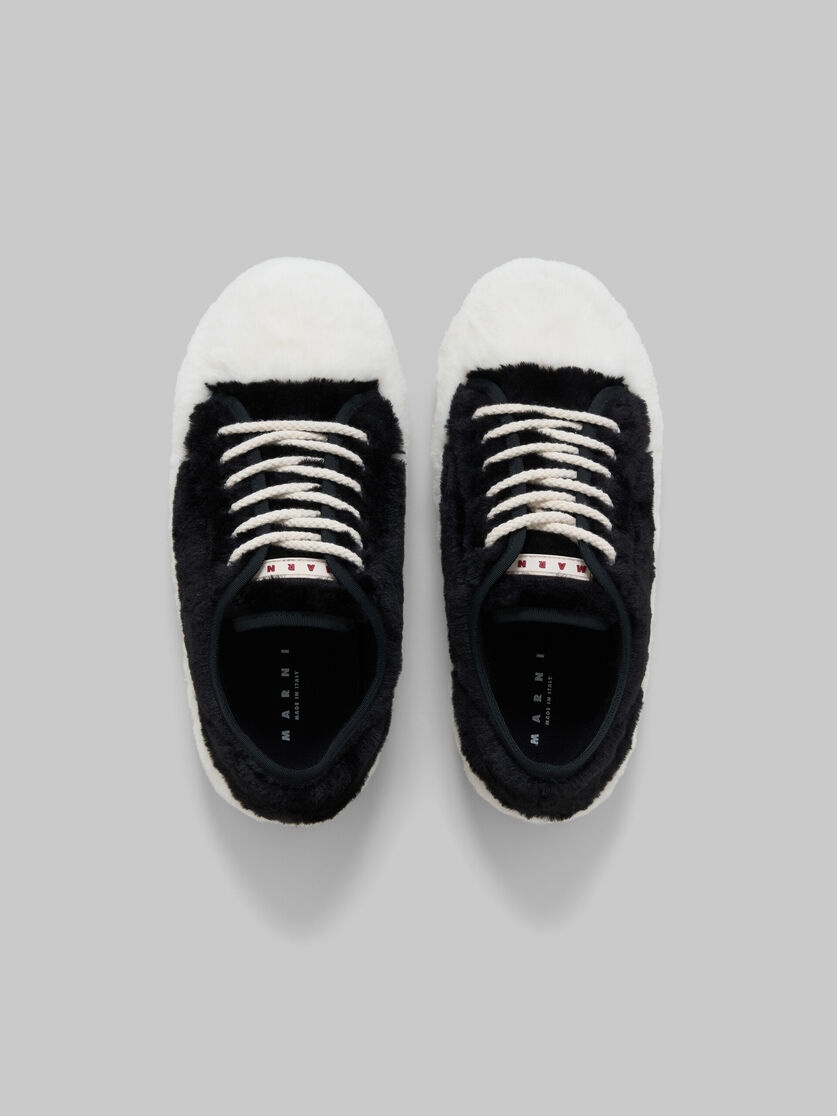 BLACK TEDDY TENNIS SNEAKER - 4
