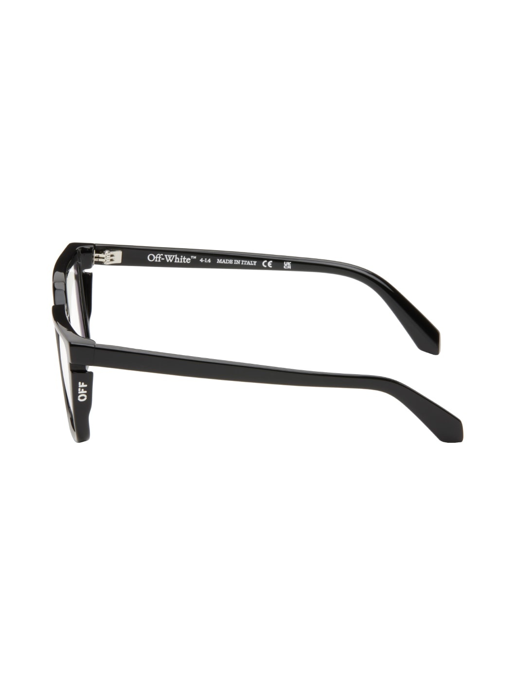Black Optical Style 52 Glasses - 3