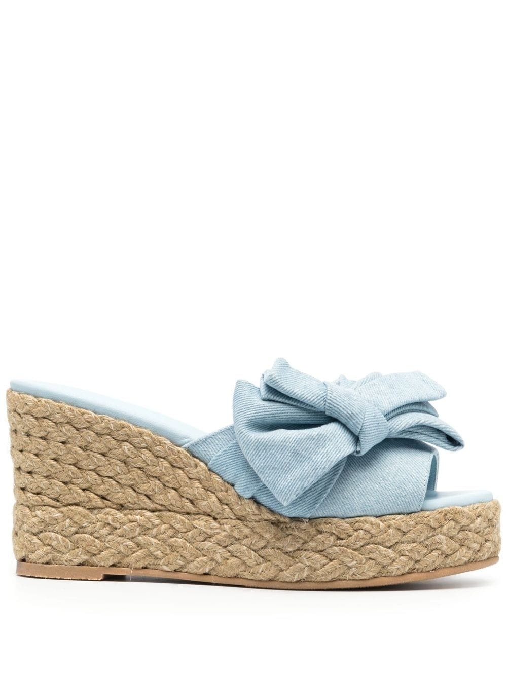 Loveknot Espadrille 100mm wedge sandals - 1