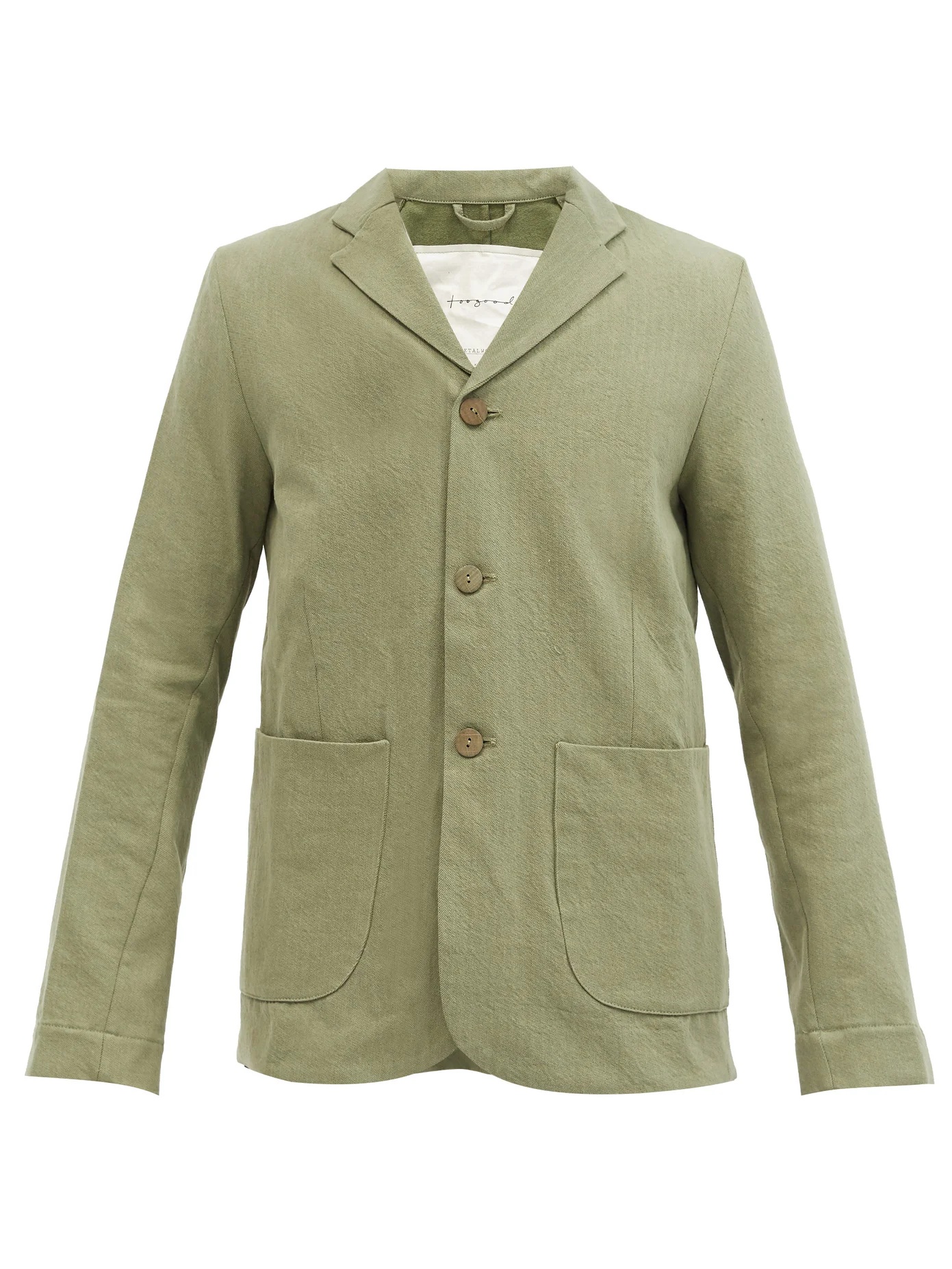 The Metalworker cotton-blend jacket - 1