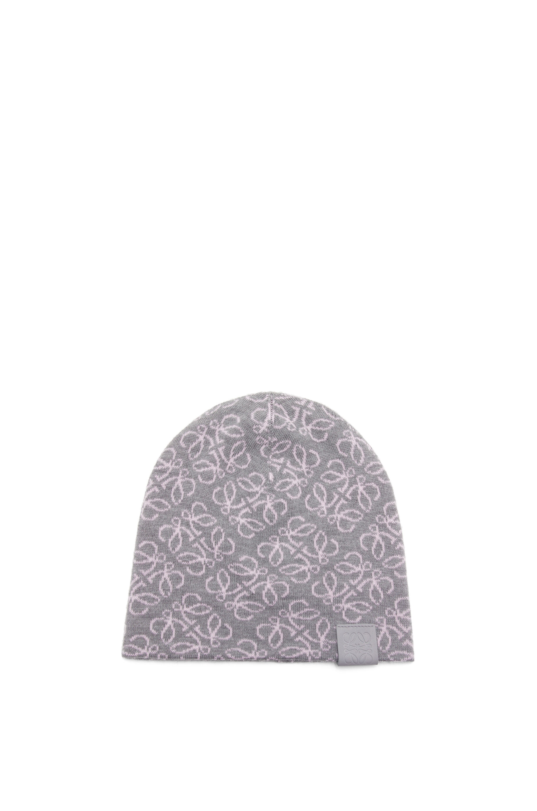 All-over Anagram beanie in wool - 2