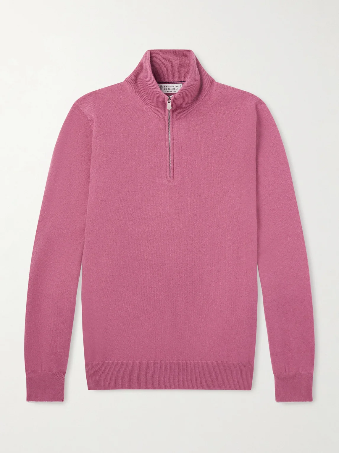 Cashmere Half-Zip Sweater - 1