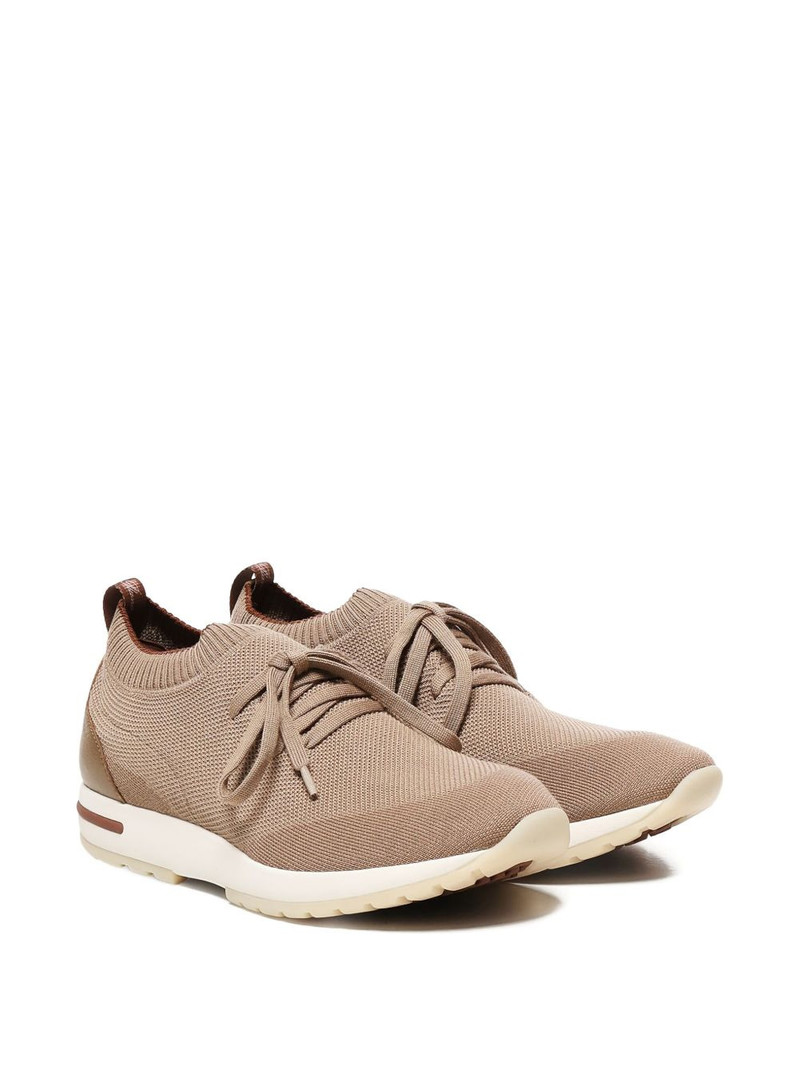 Loro Piana 360 LP Flexy Walk knitted leather sneakers outlook