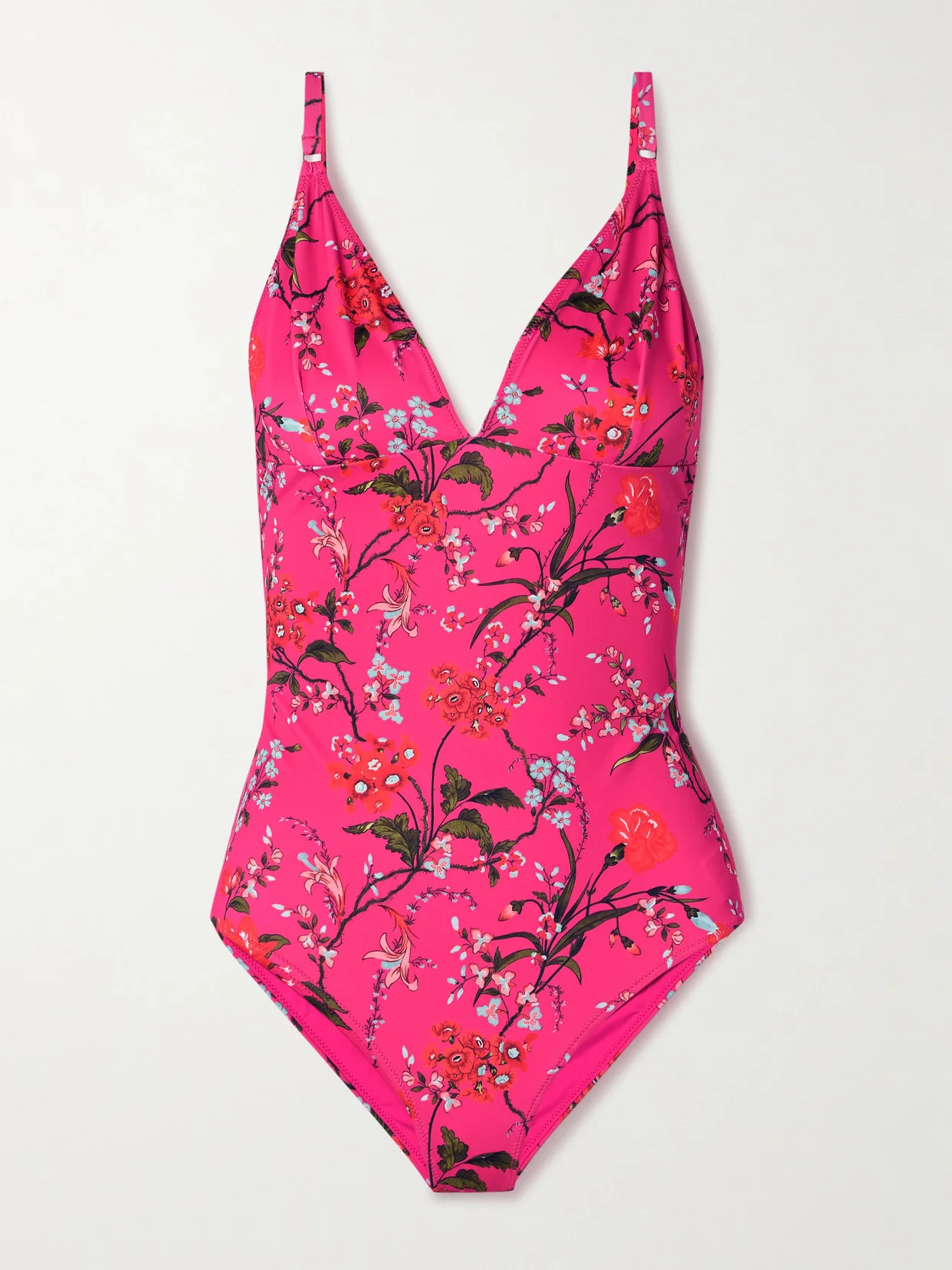 Floral-print Swimsuit - 1
