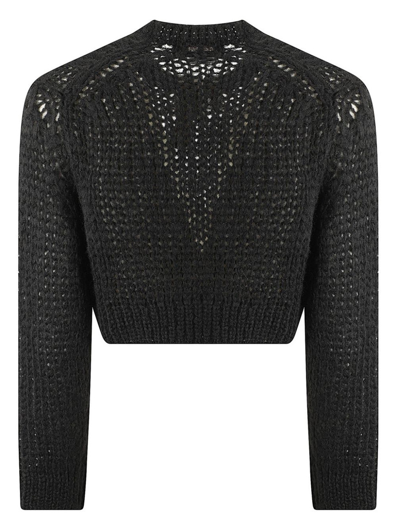 Comme des Garçons Homme Plus open-knit jumper outlook