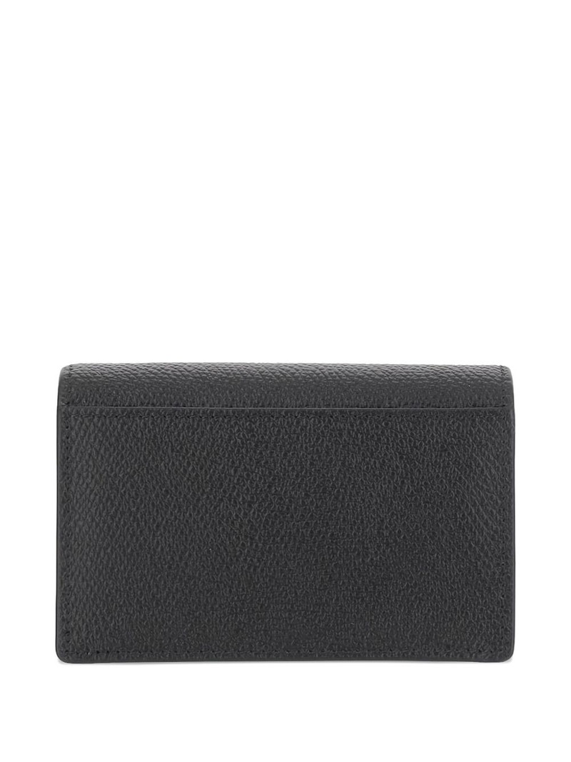 Valentino logo-plaque leather wallet outlook