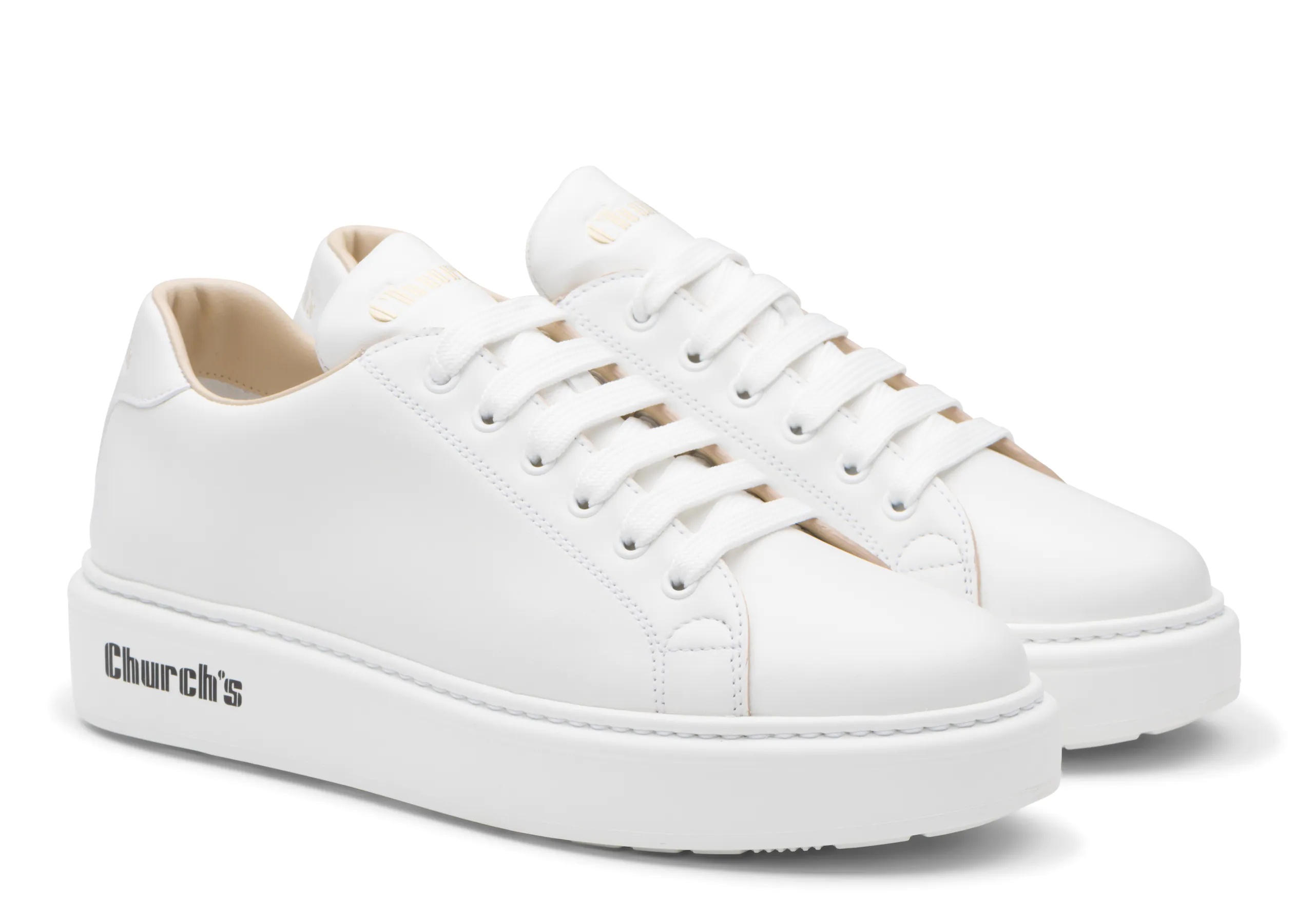 Mach 1
Calf Leather Classic Sneaker White/soft pink - 2