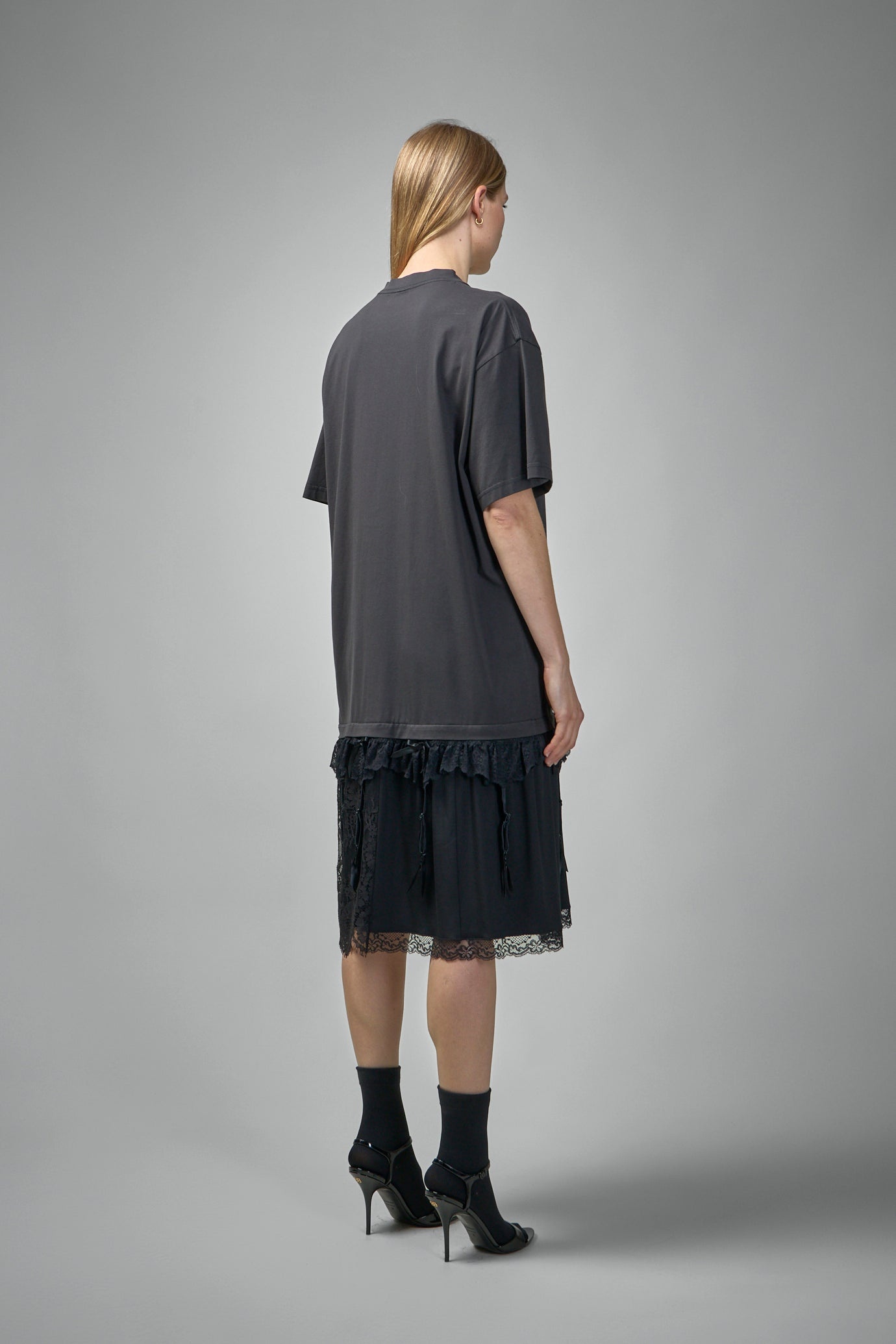 Lingerie T-Shirt Dress - 3