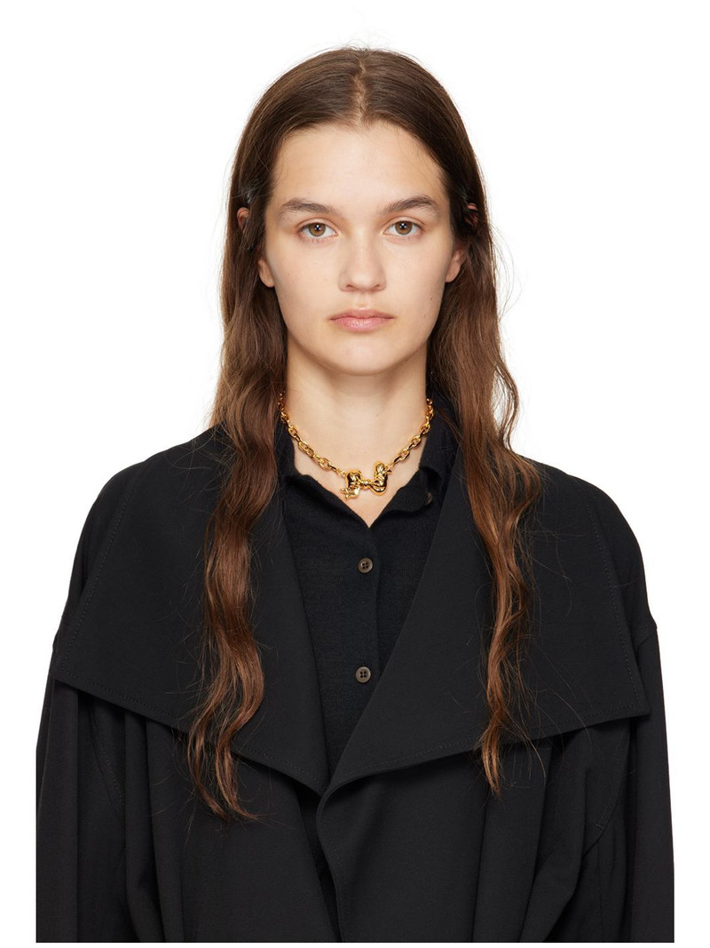 MONDO MONDO Gold Bow Choker outlook