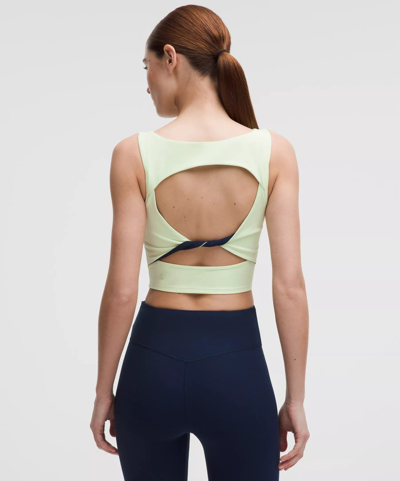 Nulu Twist-Back Tank Top 1
