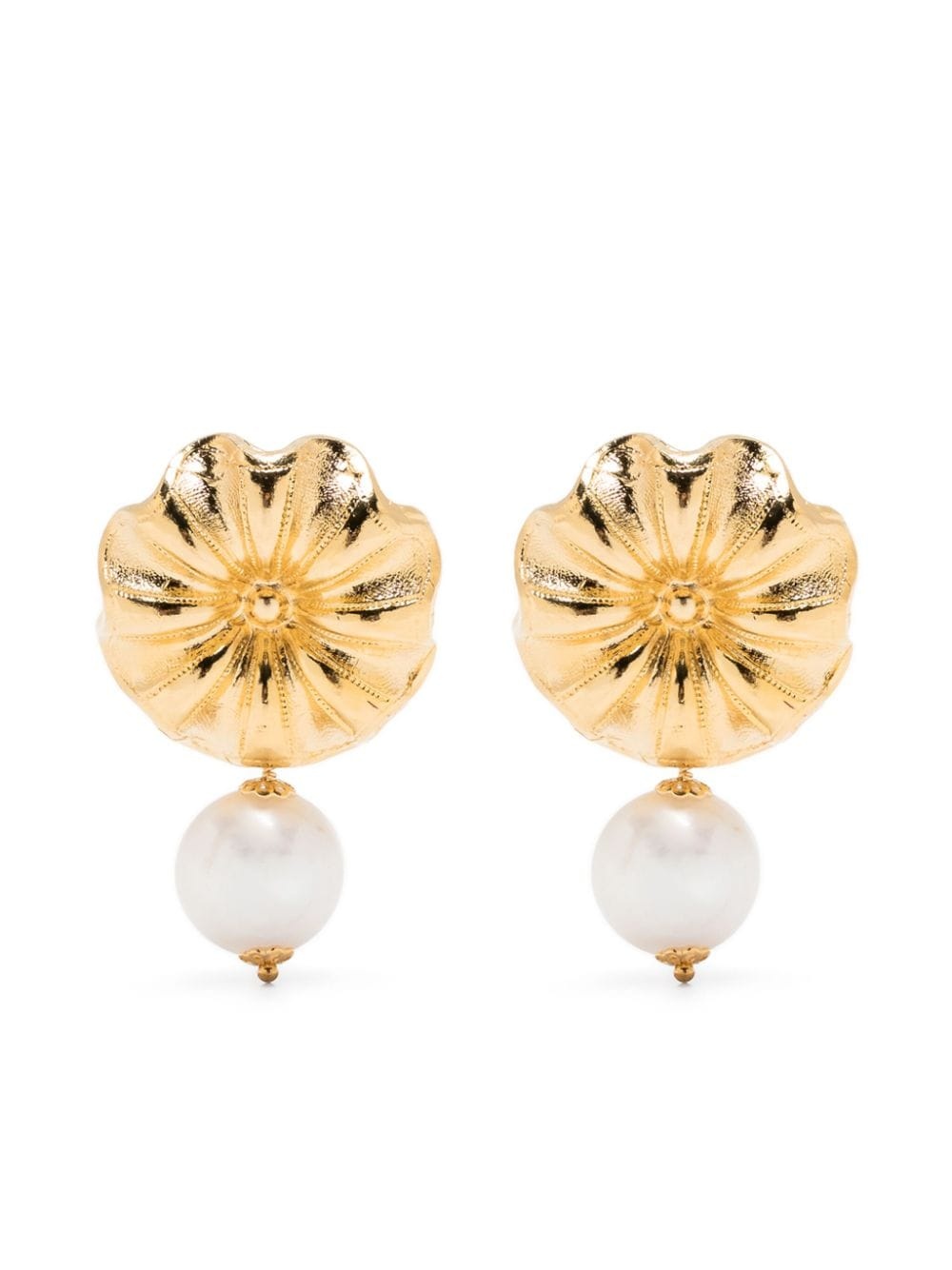 Sonia Daisy Pearl earrings - 1