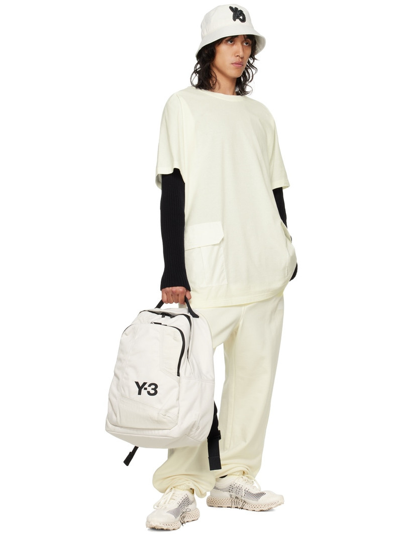 White Classic Backpack 4