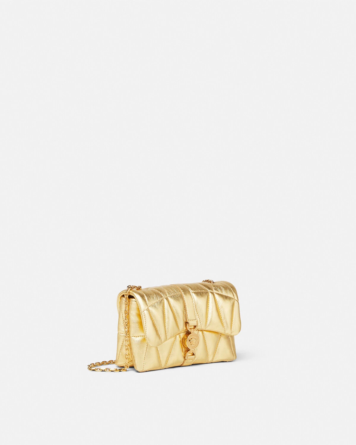 Kleio Metallic Quilted Mini Bag - 2