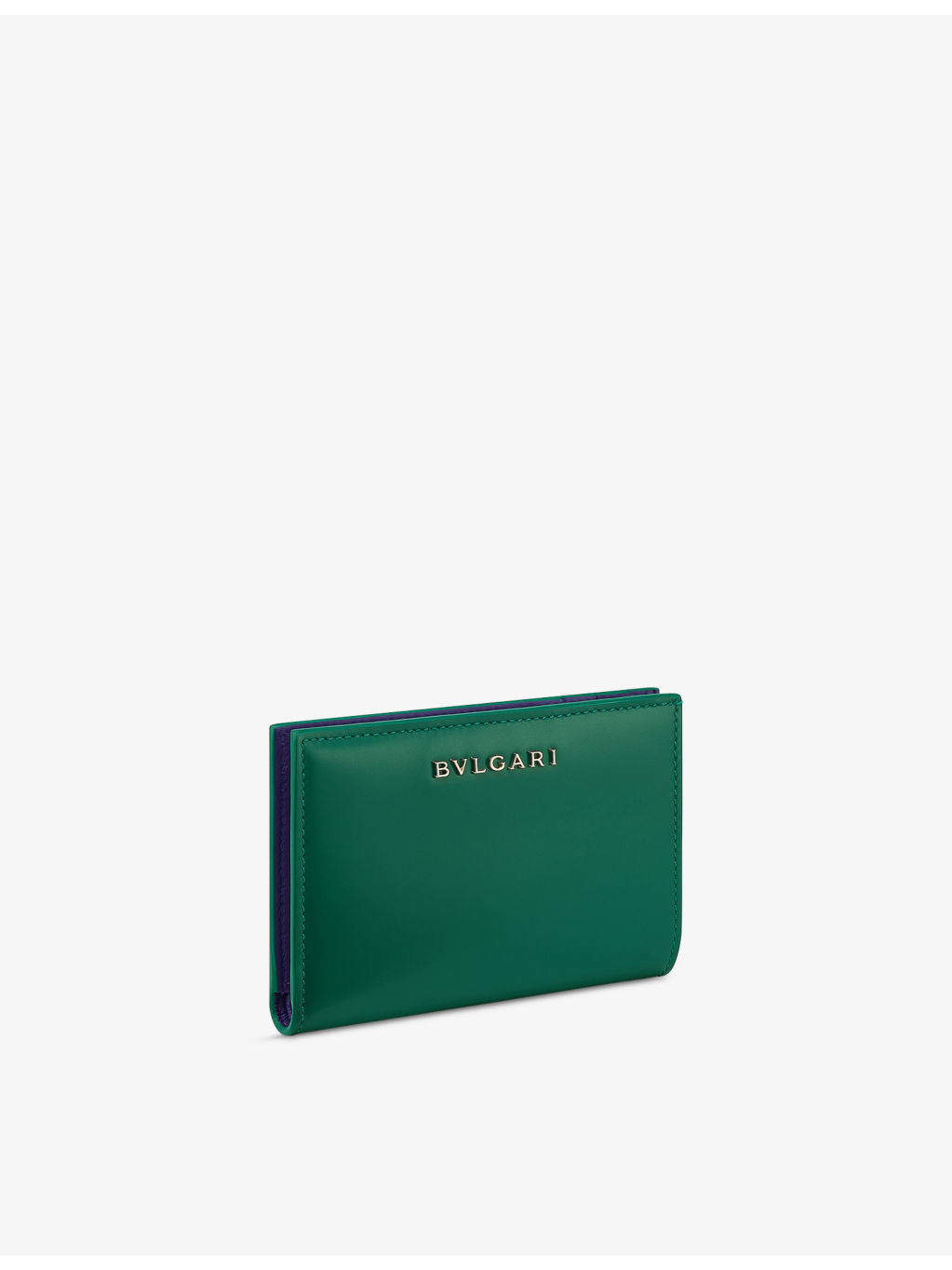 Serpenti Forever Folded Leather Card Holder - 3