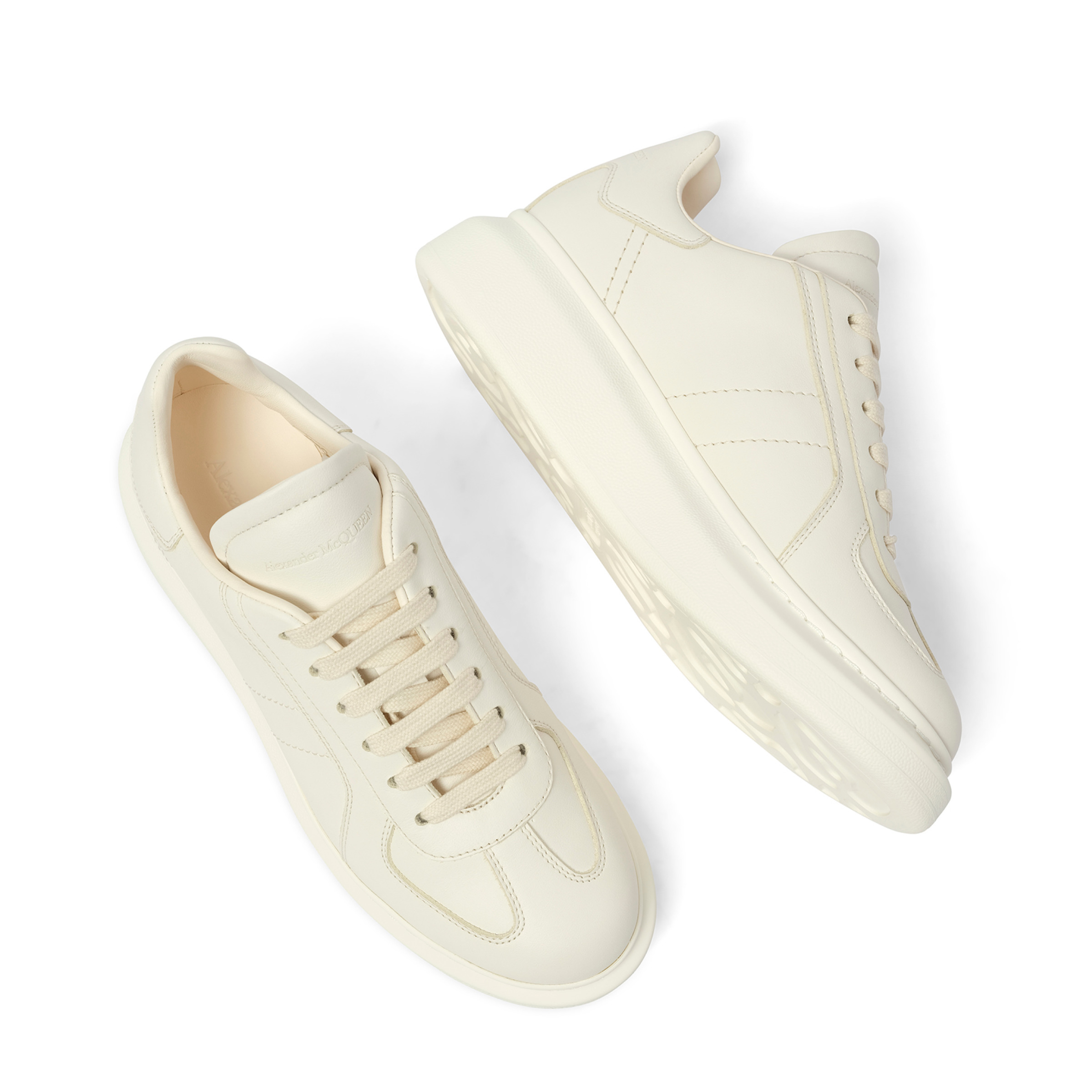 New Oversized Sneaker in Off White - 4