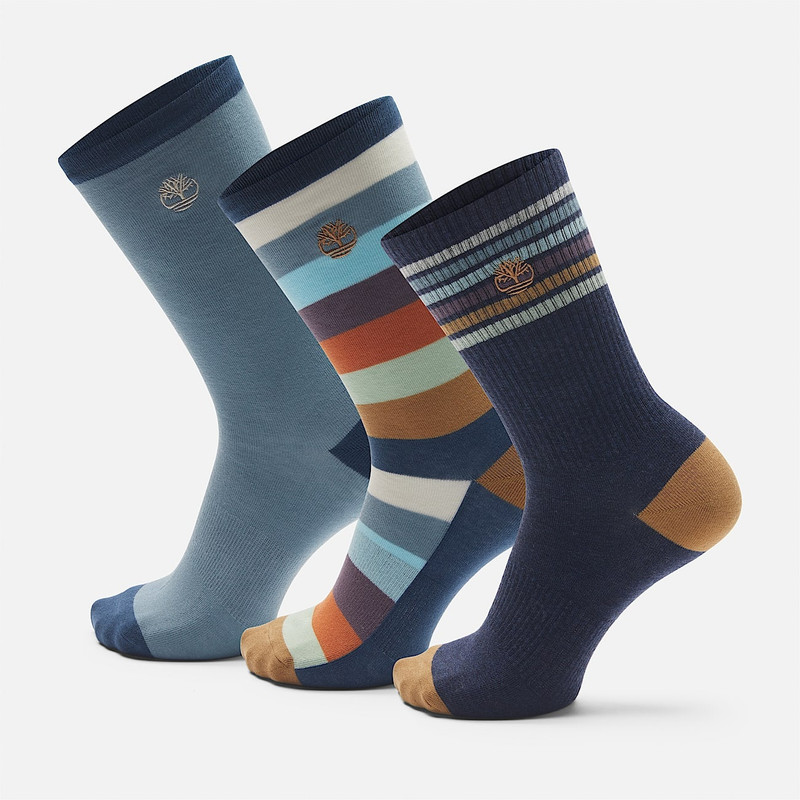 3 Pack Stripe Sock 1