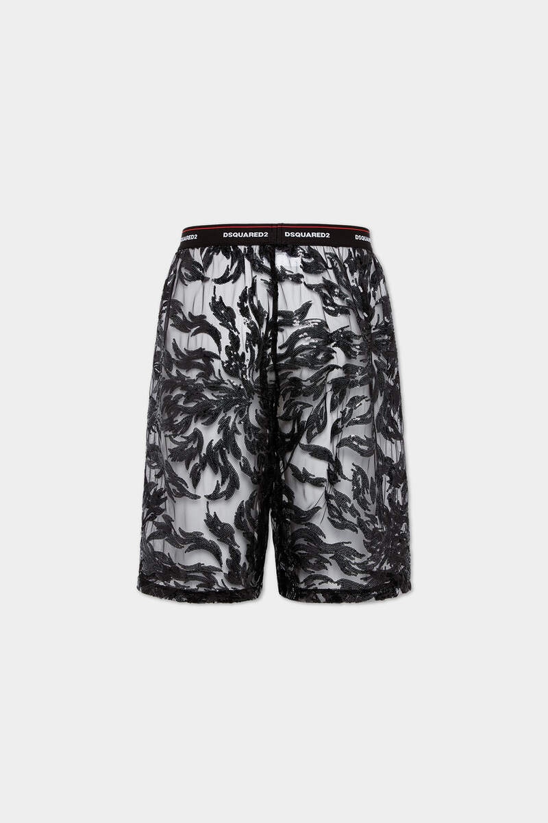 DSQUARED2 SEQUIN LOGO BOXER - 2